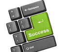 succes reusita motivatie tastatura